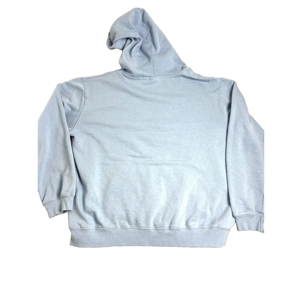 Pink Floyd Hoodie 2XL The Dark Side Of The Moon Baby Blue Rock‎ Rainbow